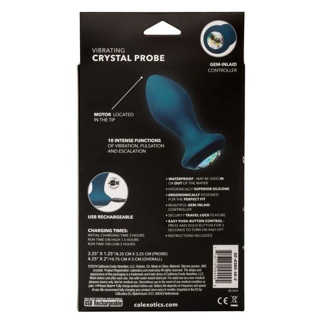 Power Gem Vibrating Cryst Probe- Blue - Additional Details