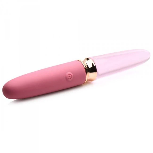 Prisms Vibra-glass 10x Ro Dual Ended Glass Vibrator - Materials & Usage