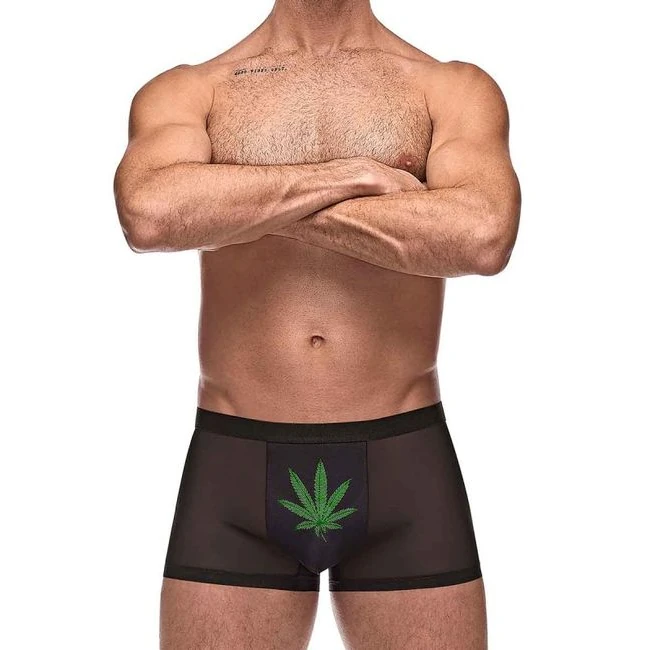 Private Screening Pouch S Pot Leaf - Comfort & Fit