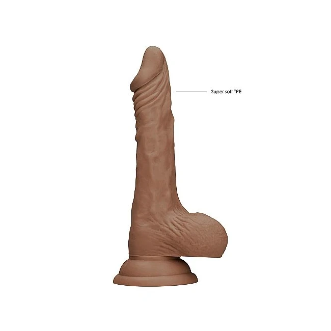 Realrock 9in Dong Tan W/ Testicles - Material & Feel