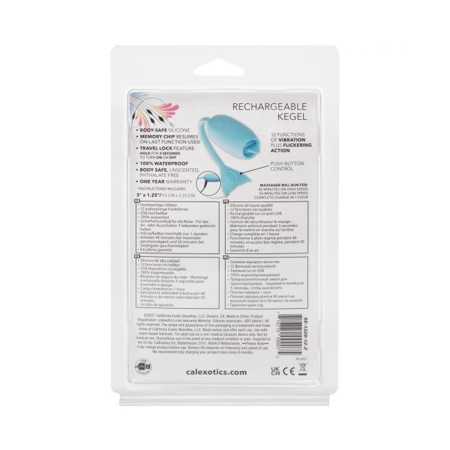 Rechargeable Kegel Teaser - Vibration Modes and Functions
