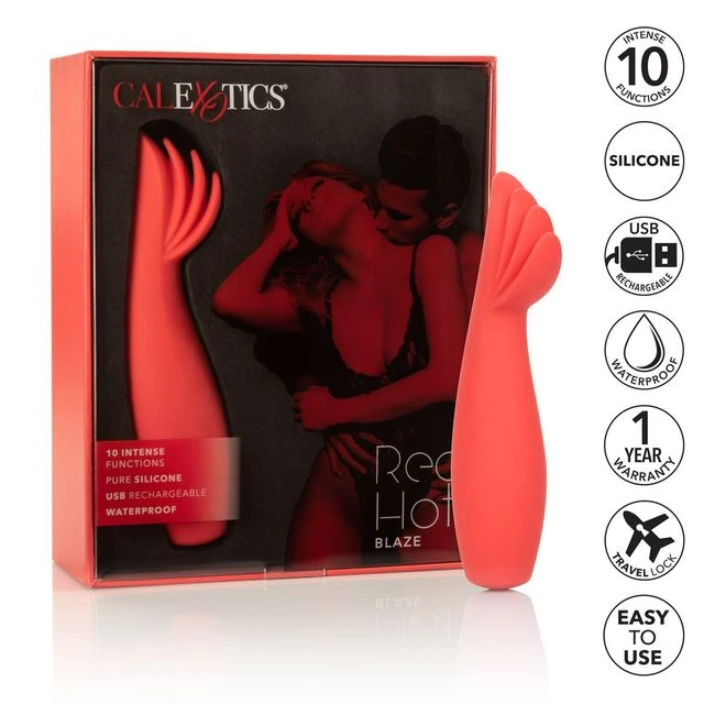 Red Hot Blaze Clitoral Flickering Massager - Power & Performance
