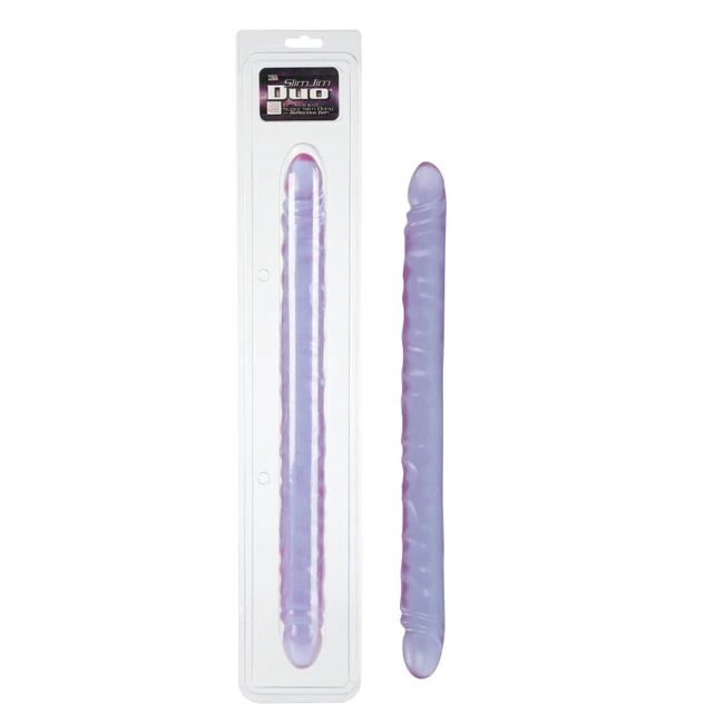 Reflective Gel Slim Jim D Super Slim 17.5in Dong - Materials and Construction
