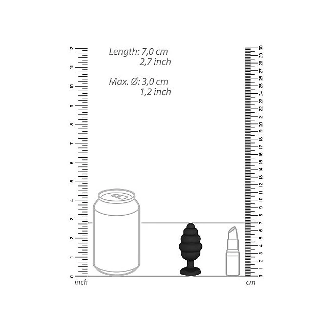 Regular Ribbed Diamond He Plug - Material & Safety