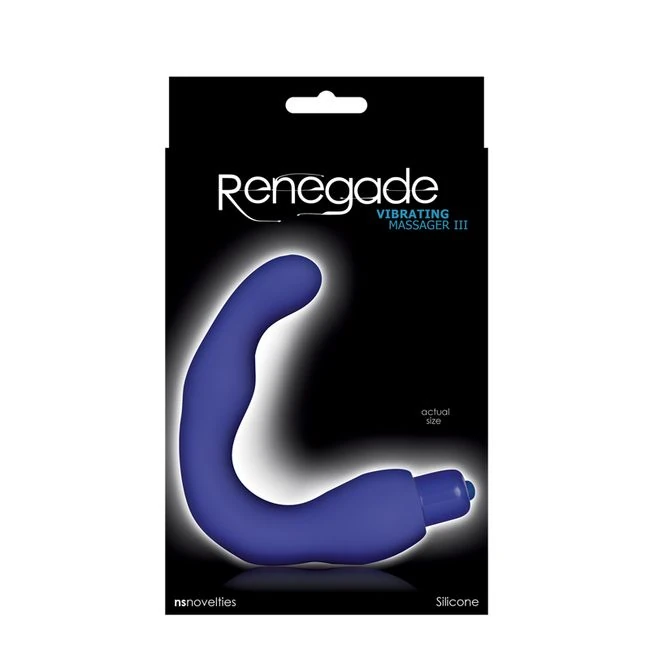 Renegade Vibrating Massag Blue - Shape & Comfort