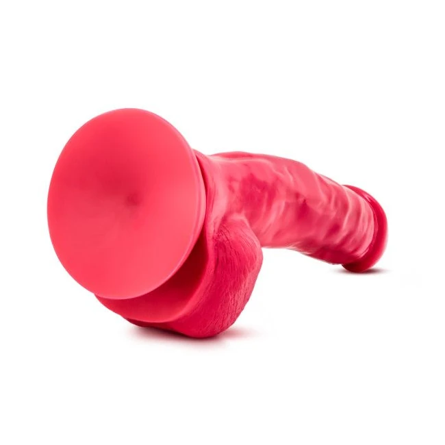 Ruse Shimmy Cerise Red Realistic Dildo - Size, Compatibility & Features