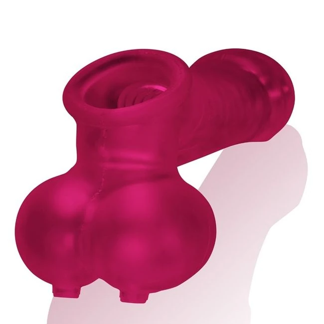 Sackjack Wearable Jackoff Sheath Hot Pink - Internal Texture