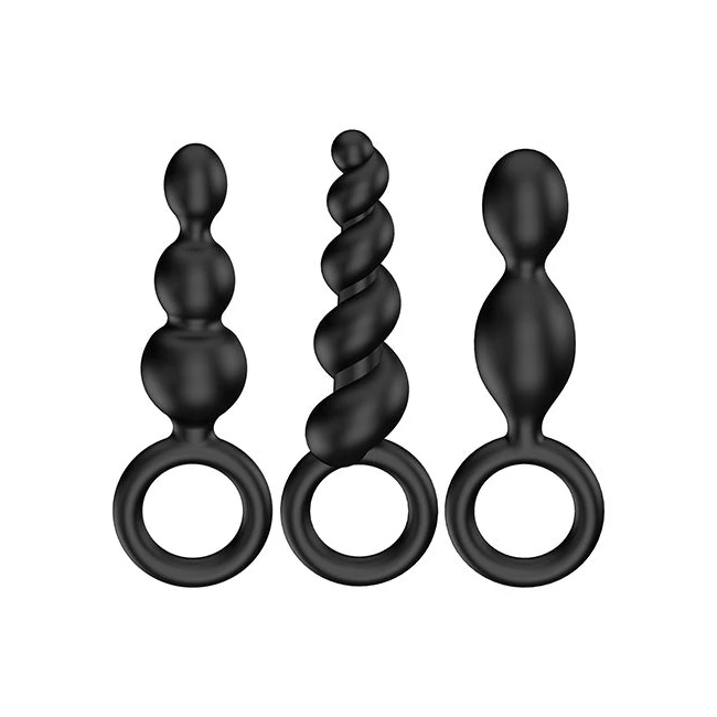Satisfyer Booty Call Plug of 3 Black - Material & Safety