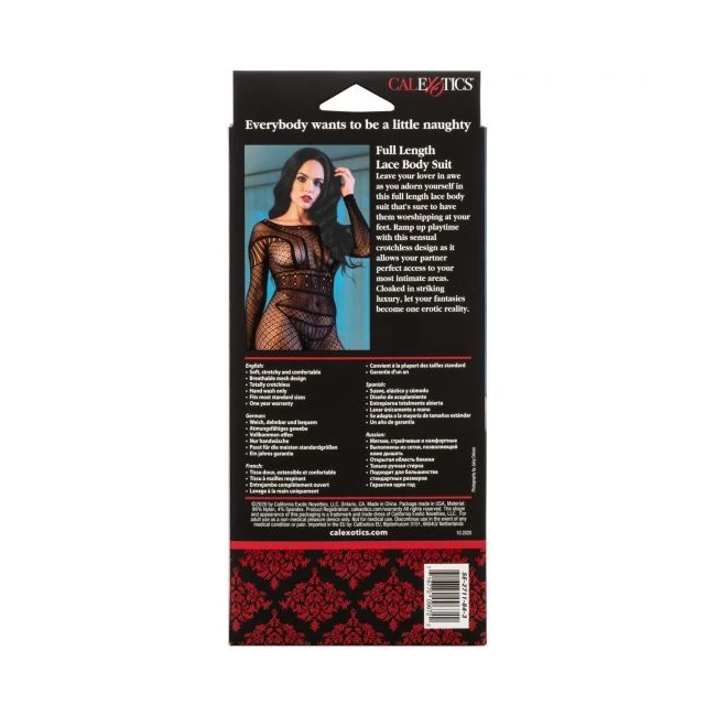 Scandal Full Length Lace Suit - Design & Features
