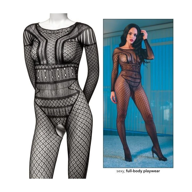Scandal Full Length Lace Suit - Materials & Care