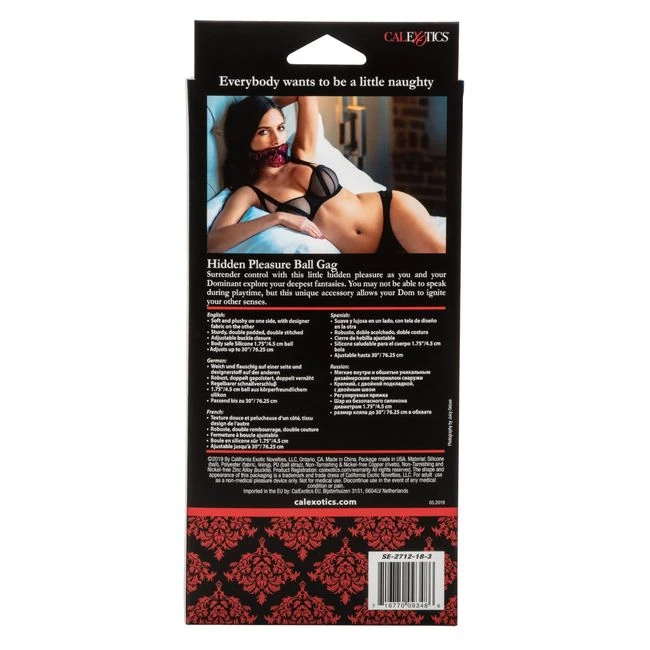 Scandal Hidden Pleasure B Gag - Comfort & Fit