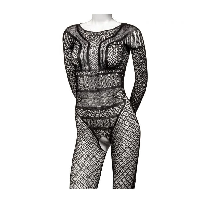 Scandal Plus Size Full Le Lace Body Suit - Fabric & Feel