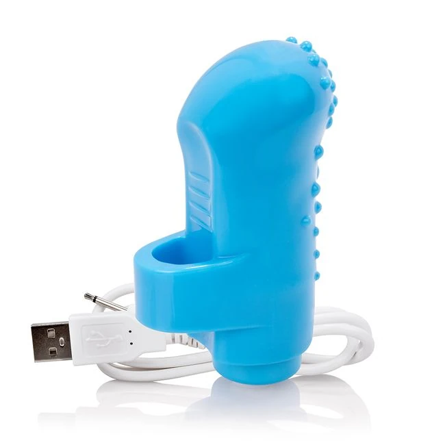 Screaming O Charged Fing Vooom Mini Vibe Blue - Introduction to the Screaming O Charged Fing Vooom Mini Vibe Blue