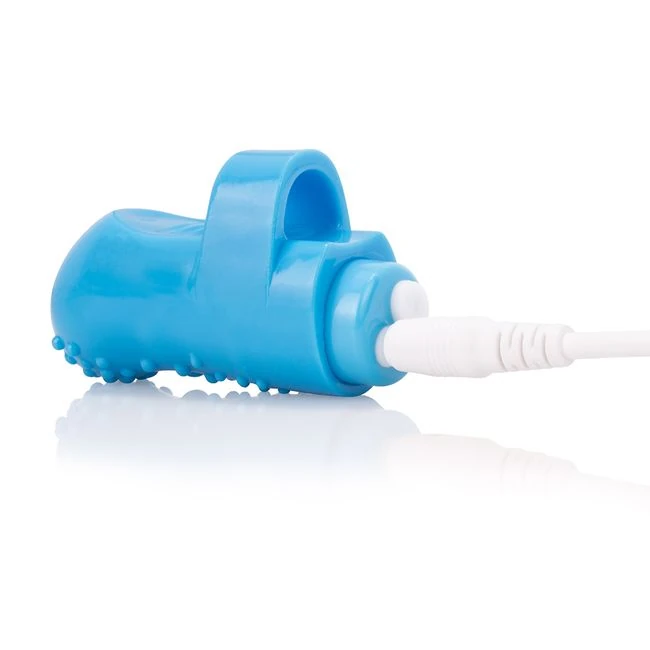 Screaming O Charged Fing Vooom Mini Vibe Blue - Vibration Modes and Features