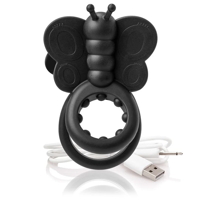 Screaming O Charged Monar Vooom Mini Vibe Black - Vibration Modes