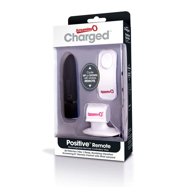Screaming O Positive Remo Control Vibe - Experience Deep, Powerful Pleasure