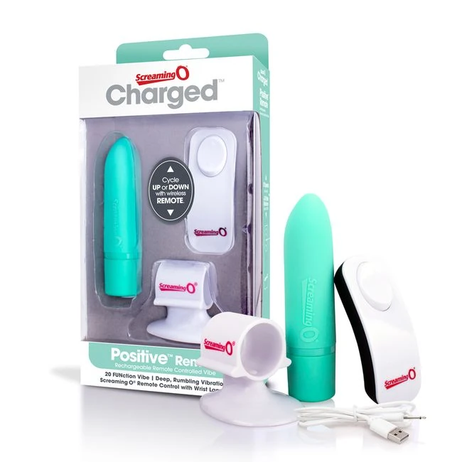 Screaming O Positive Remo Control Vibe - Available Variations