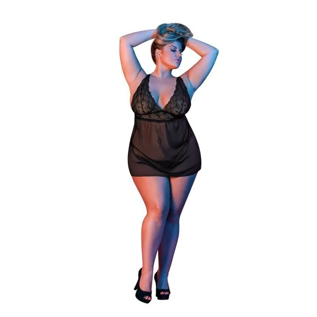 Sexy Time Baby Doll W/ Fl Away Back & G-set - Specifications