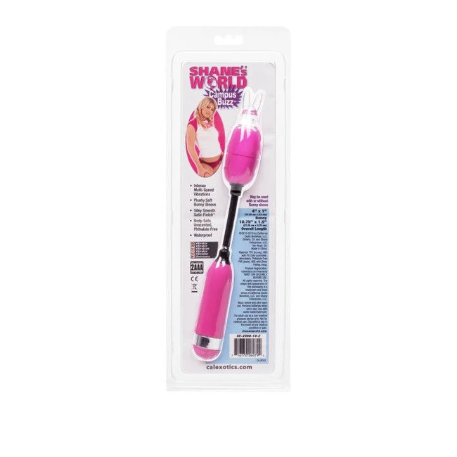 Shanes World Campus Buzz Purple - Vibration Modes and Stimulation