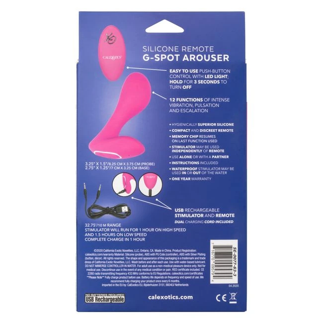 Silicone Remote G-spot Ar - Range and Control
