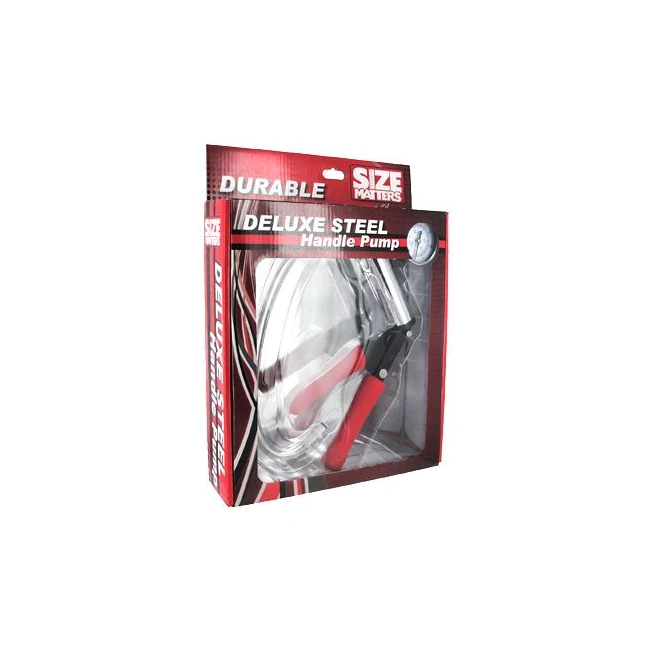 Size Matters Deluxe Metal W/ Pressure Guage - Size Matters Deluxe Metal Pressure Guage Pump
