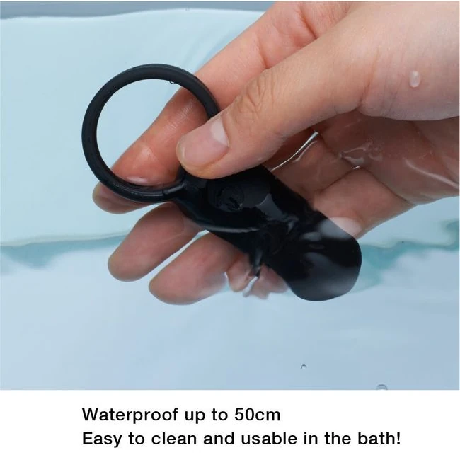 Smart Vibe Ring Black (ne - Vibration Modes