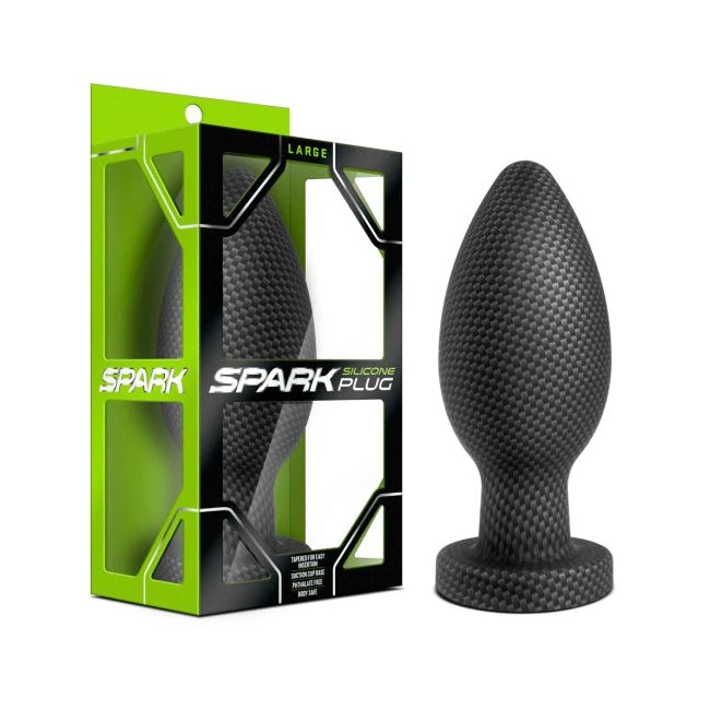 Spark Silicone Plug Carbo Fiber Large - Material & Safety