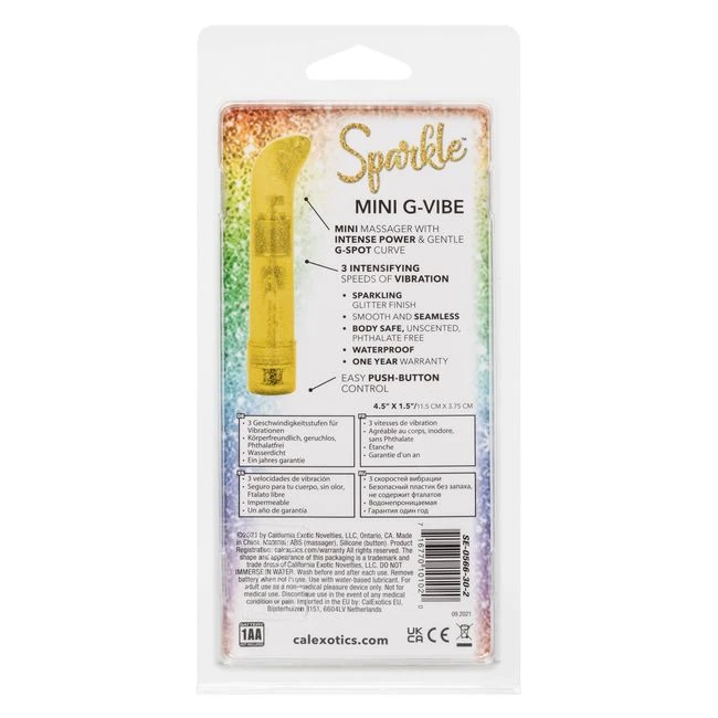 Sparkle Mini G-vibe - Vibration Modes and Performance
