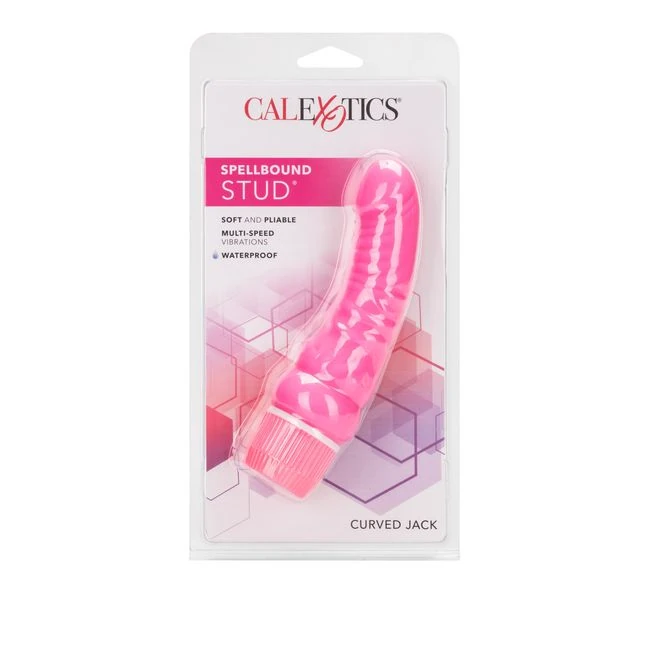 Spellbound Curved Jack Pi - Experience Intense Pleasure with the Spellbound Curved Jack Pink Vibrator