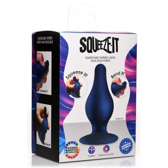 Squeeze-it Tapered Anal P - Design & Materials