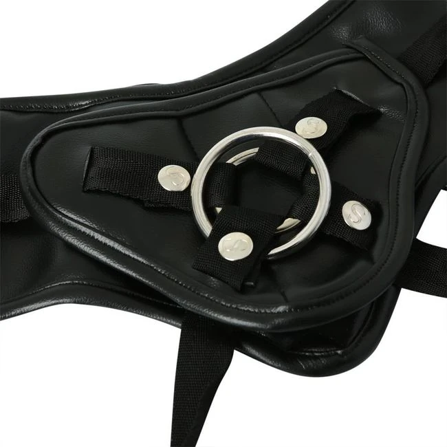 Ss Plus Black Pvc Corsett Strap-on - Additional Features