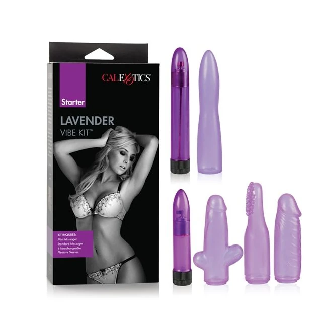 Starter Lavender Vibe Kit 6 Pc - Design and Materials