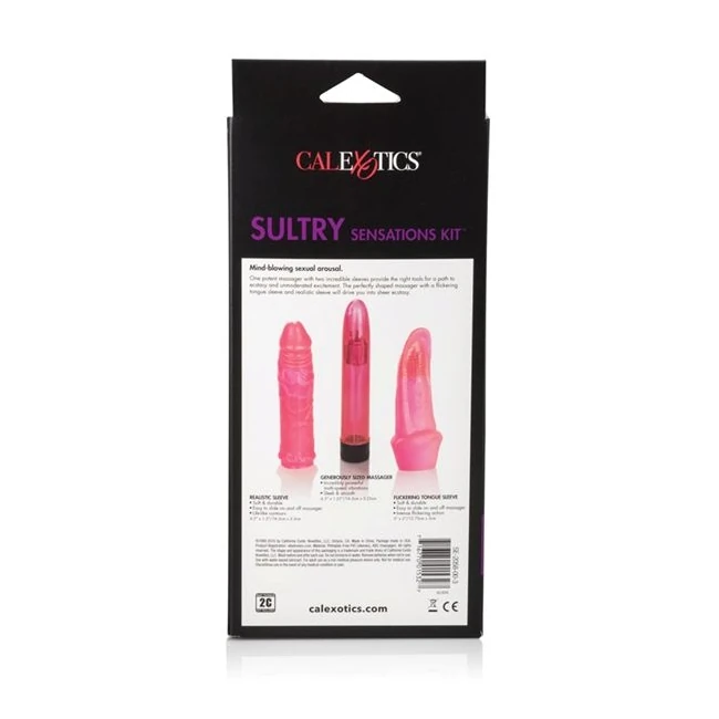Starter Sultry Sensations - Physical Specifications & Measurements