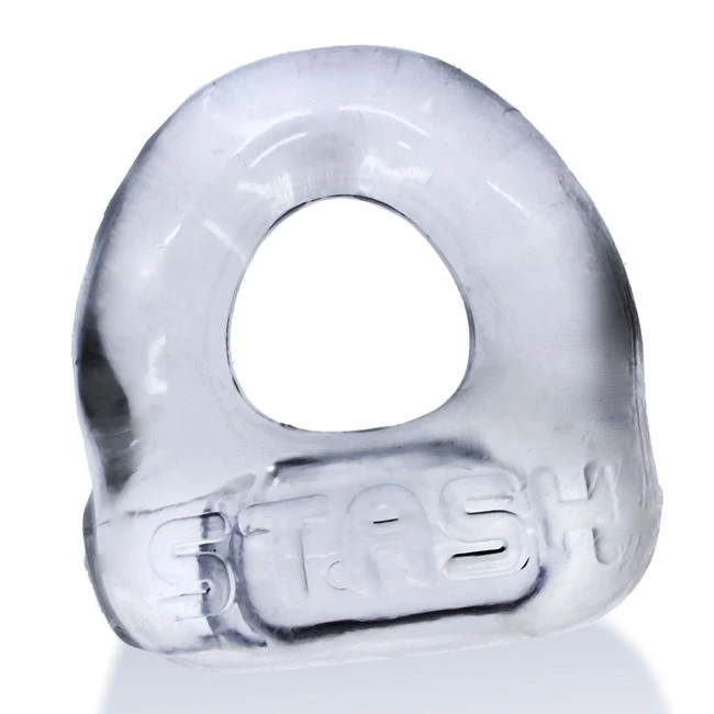 Stash Cockring W/ Capsule Insert Clear - Build & Quality