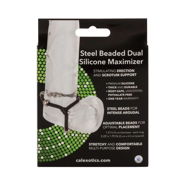 Steel Beaded Dual Silicon Maximizer - What Stands Out