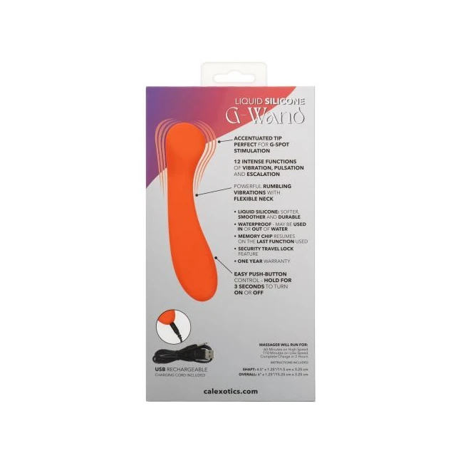 Stella Liquid Silicone G- Orange - Vibration Modes and Sensations