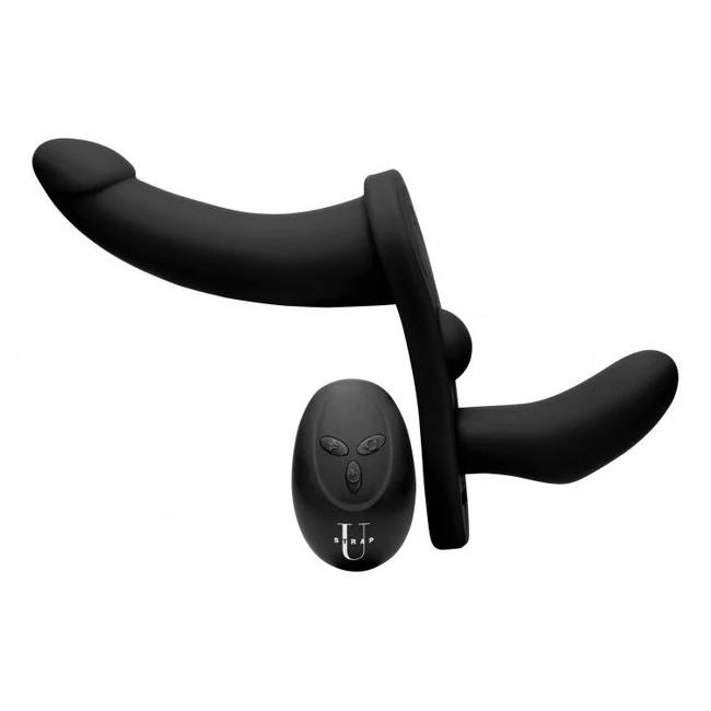 Strap U Double Take Doubl Penetration Strap on - How It Feels