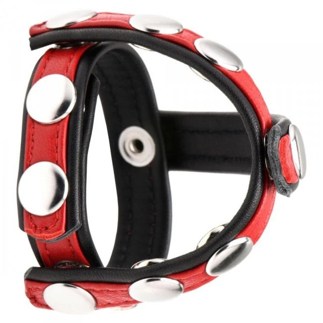 Strict Cock Gear Leather on Harness Red - Build & Quality