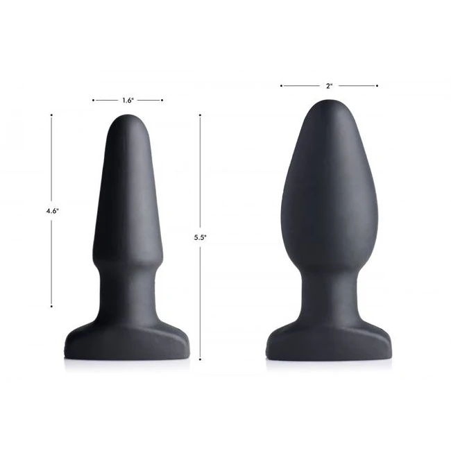 Swell 10x Silicone Inflat & Vibrating Anal Plug - How It Feels