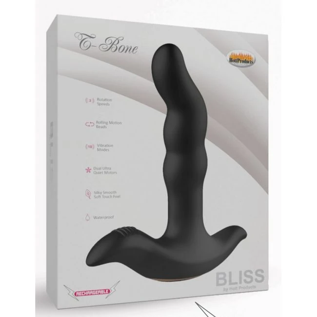 T-bone Bliss Rotating Tus Pleaser - Experience Intense Pleasure with the T-bone Bliss Rotating Tushy Pleaser