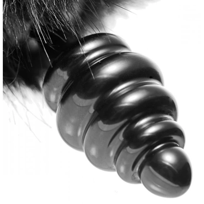 Tailz Black Bunny Tail an Plug - Shape & Comfort