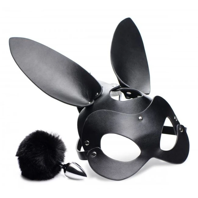 Tailz Bunny Mask W/ Plug - Shape & Comfort