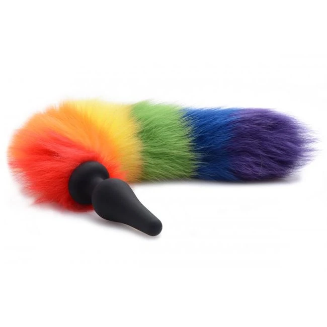 Tailz Rainbow Tail Silico Butt Plug - Cleaning and Maintenance