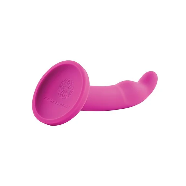 Tana 8in Silicone Dildo Magenta - Experience the Tana 8in Silicone Dildo in Magenta