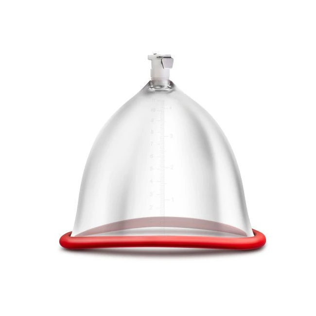 Temptasia Breast Pump Cup Clear - Experience Enhanced Sensation with the Temptasia Breast Pump Cup