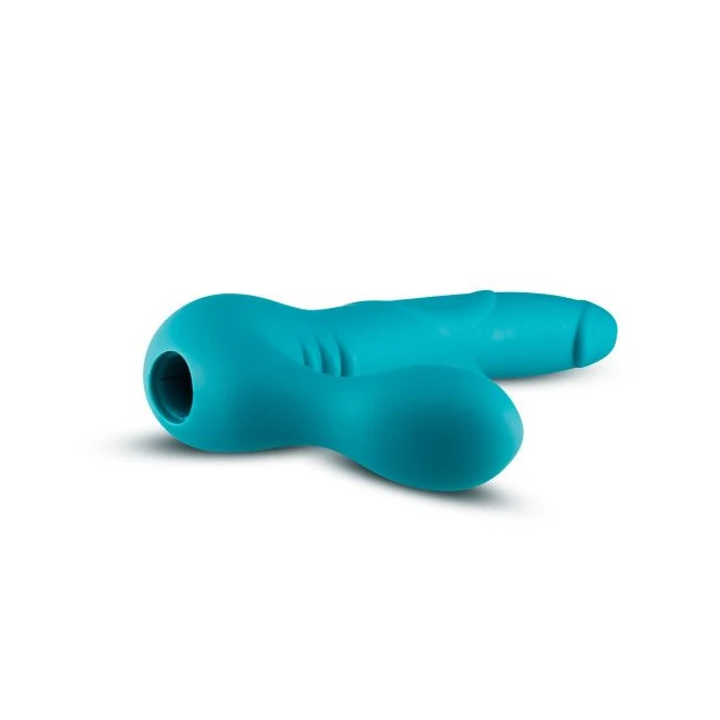 Temptasia Luna Strapless Silicone Dildo Teal - Power & Performance