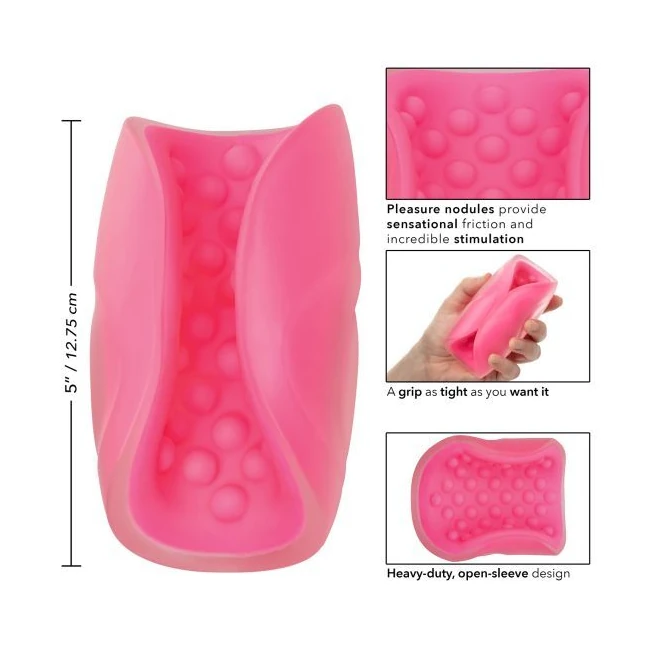 The Gripper Beaded Grip H Pink - Power & Performance