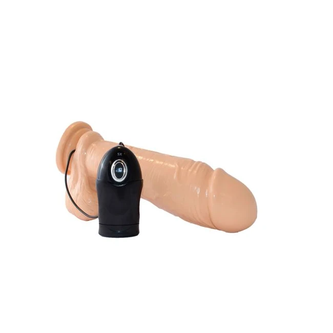 Thick Series Cock W Balls Egg 10 Vanilla " - Experience the Realistic Feel of the Thick Series Cock with Balls