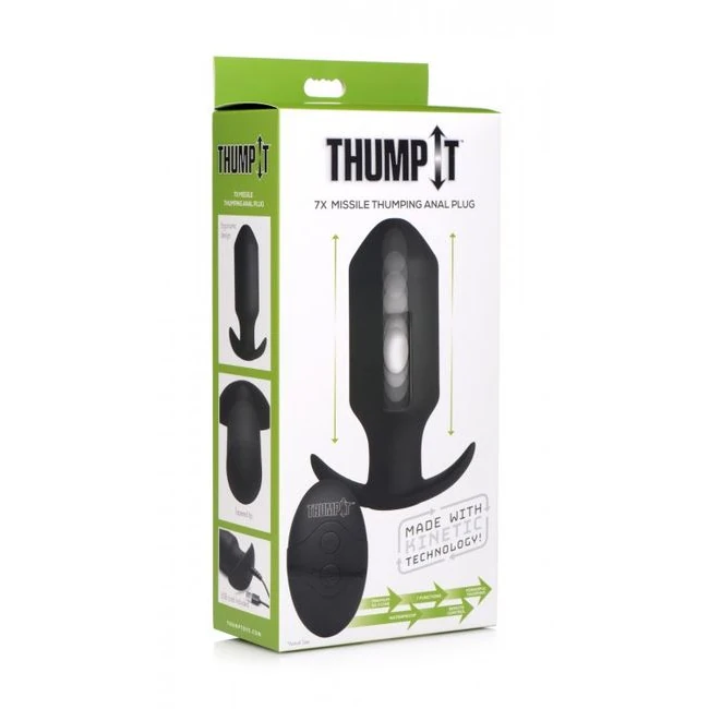 Thump It 7x Missile Thump Anal Plug - Product Specifications