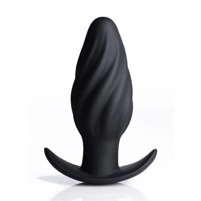 Thump It 7x Swirled Thump Anal Plug - Vibration Modes and Functionality
